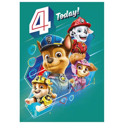 Paw Patrol Birthday Card Images And Photos Finder