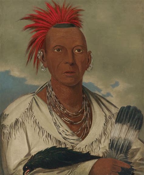 Art Prints Of Black Hawk Sauk Chief By George Catlin