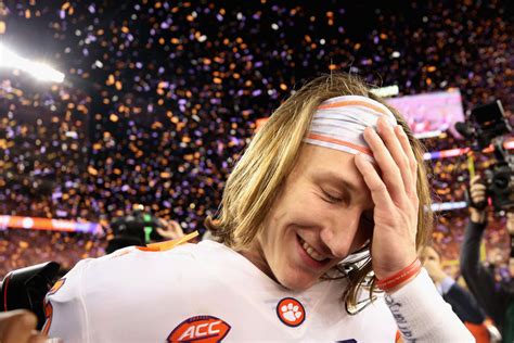 clemson qb trevor lawrence and his lucious locks have brought out the very best of the internet