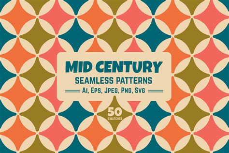 Mid Century Modern Patterns