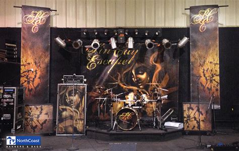 Cost Of Stage Backdrops And Band Scrims Backdrops For Bands
