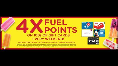 Kroger 4x Fuel Points Every Friday Saturday And Sunday Through August