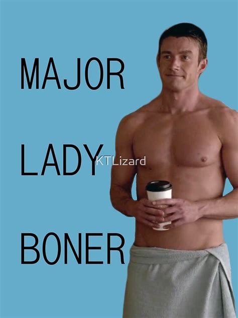 Major Lady Boner Poster For Sale By KTLizard Redbubble