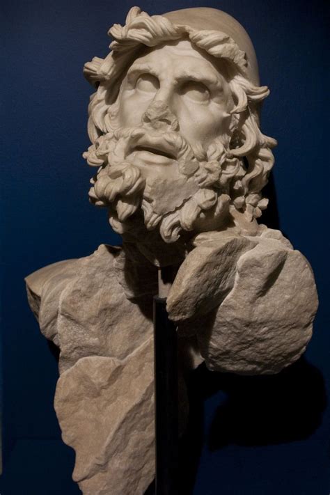 Remains Of An Ancient Greek Sculpture Of Odysseus Marble Vatican Museums Greek Sculpture