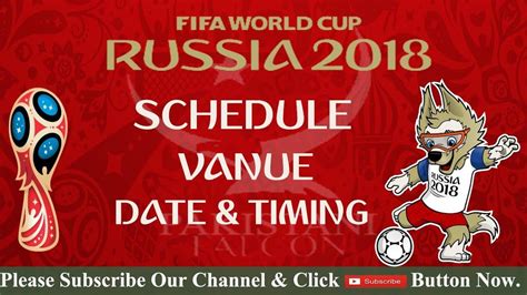 Official Fifa World Cup 2018 Schedule And Best Time Table Groups
