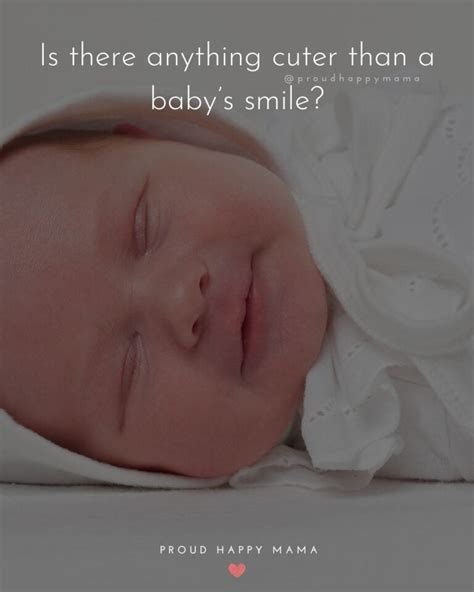 50 Cute Baby Smile Quotes With Images