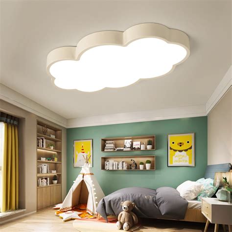 New batman led modern ceiling lights for kids room bedroom ⭐ lamp for child room. LED Cloud Ceiling Lights ironLampshade luminaire Ceiling ...