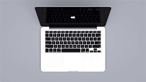 Dribbble Macbook Pro Back By Jeremy Paul