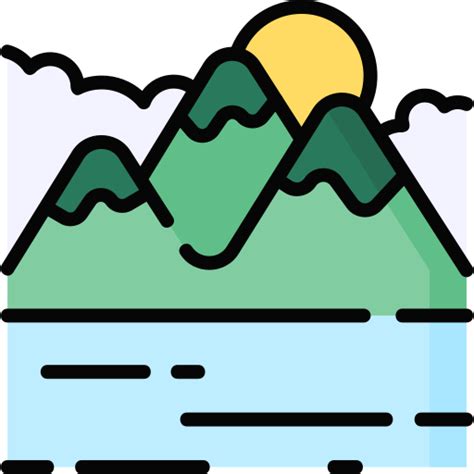 Montanha - ícones de natureza grátis