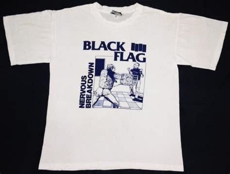 Vintage Black Flag Nervous Breakdown T Shirt