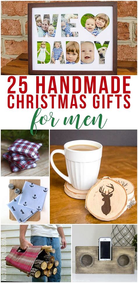 25 Handmade Christmas Ts For Men Ultimate Diy Board