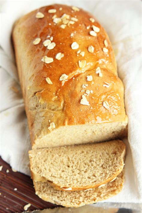 Whole Wheat Oatmeal Honey Bread