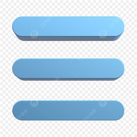 Rendered 3d Transparent Png Menu Icon Blue 3d Rendering Menu Icon