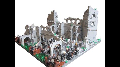Lego Lord Of The Rings Osgiliath 20 Youtube