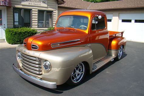 News 1950 Ford F1 Truck Customized Up