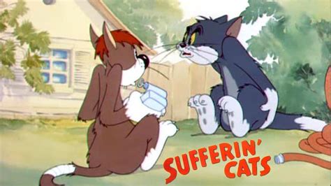 Sufferin Cats 1943 Tom And Jerry Cartoon Short Film Youtube