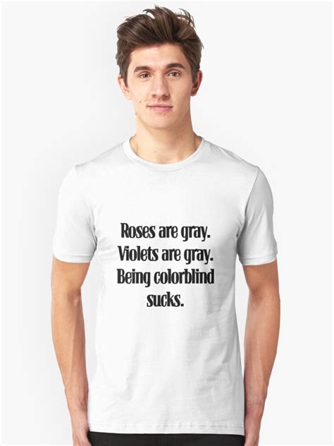 colorblind t shirt by shuyo redbubble