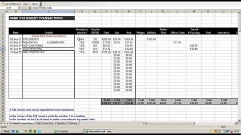 Finance Spreadsheet Template Excel —