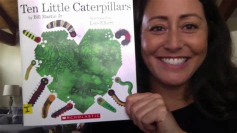 Ten Little Caterpillars By Bill Martin Jr Read Aloud Youtube