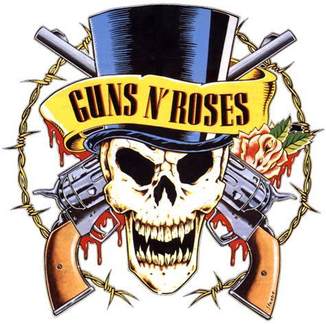 guns n roses logo guns n roses guns and roses rosé png