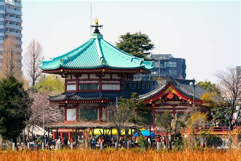 Bentendo Buddhist Temple At Ueno Tokyo Japan Editorial Stock Photo