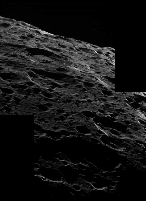 Iapetus Saturated With Craters The Planetary Society