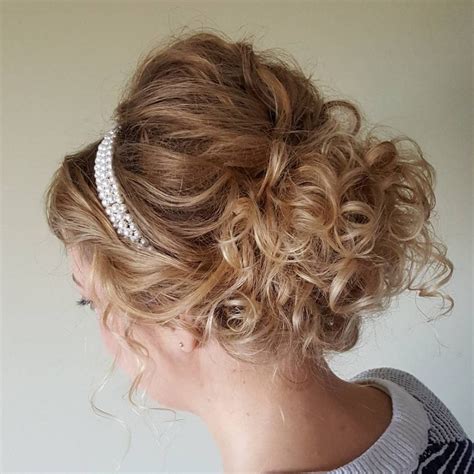 33 Easy And Cute Curly Hair Updos In Trending In 2023