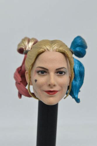 16 Harley Quinn Head Sculpt 20 Suicide Squad For Hot Toys Figure Ebay