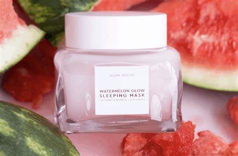 This mask deeply hydrates and nourishes to leave you with brighter, smoother skin by the mecca view: Glow Recipe Watermelon Glow Sleeping Mask: Review (Hype?!)
