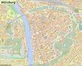 Würzburg Map | Germany | Maps of Würzburg