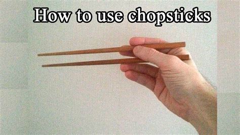 In our review of this. How to use chopsticks - Short and easy tutorial - YouTube