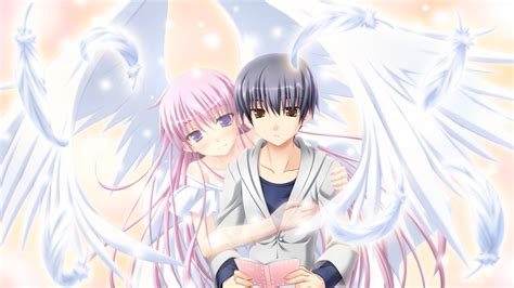 Anime Girl Angel Background Free Download Desktop