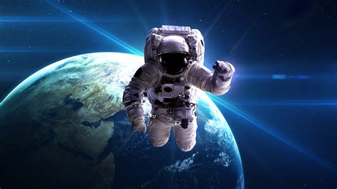 Astronaut In Space Wallpaper Hd