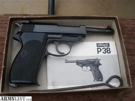 Armslist For Sale Walther P38 Cal 9mm Made In West Germany