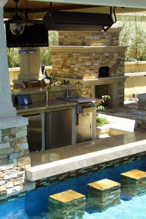 50 Stunning Outdoor Living Spaces Styleestate Outdoor Kitchen Design