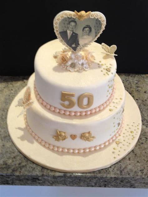50th Wedding Anniversary Cake Cake Decorating Community Cakes We Bake