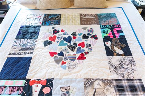 Custom T Shirt Quilt Handmade T Shirt Quilt T Shirt Blanket Etsy