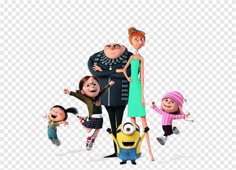 Free Download Agnes Felonious Gru Lucy Wilde Margo Edith Bob Kane Film Despicable Me Png