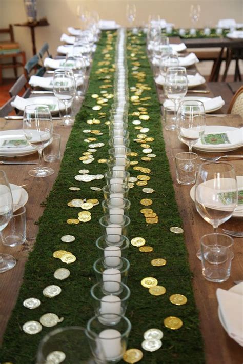 Untamed Petals Irish Dinner Party Table Setting St Patrick S Day