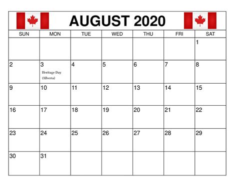 Canada Day Holiday 2023 July 3