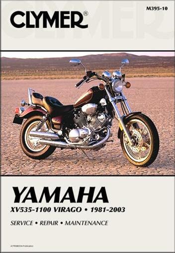 Yamaha Xv535 Xv1100 Virago 1981 2003 Clymer Owners Service And Repair