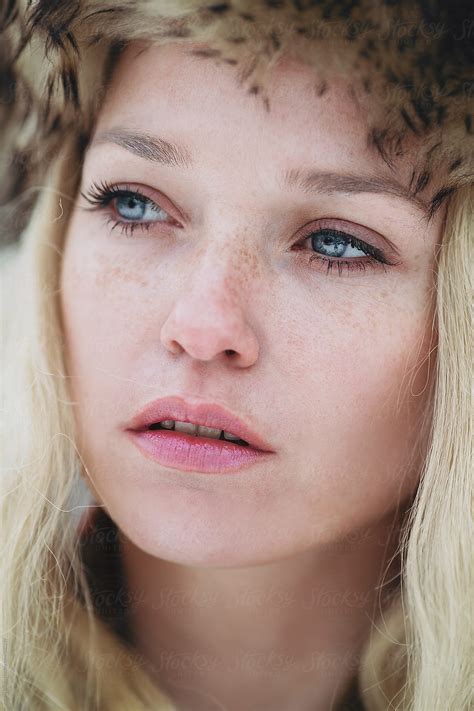 Beautiful Freckled Woman By Stocksy Contributor Jovana Rikalo Stocksy