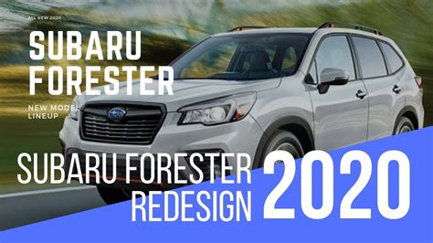 The 2020 subaru forester has been mildly updated for 2020, ensuring it remains there's premium, sport, limited and touring. 2020 Subaru Forester Sport Redesign - YouTube