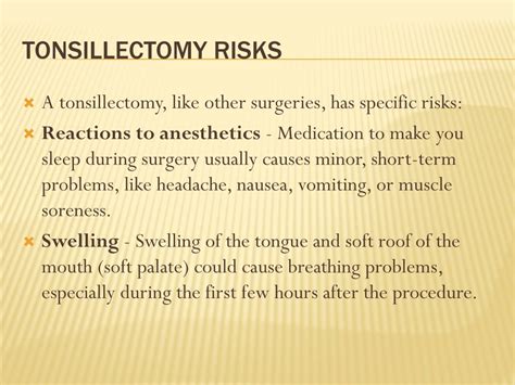 Ppt Tonsillectomy Procedure Powerpoint Presentation Free Download