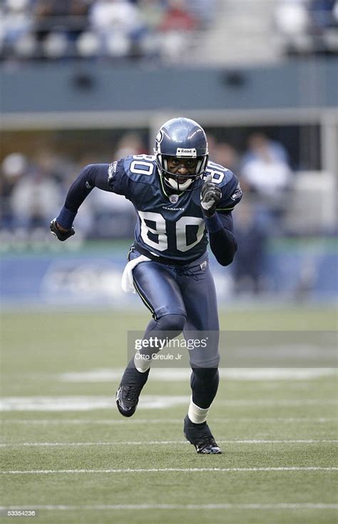 Wide Receiver Jerry Rice Of The Seattle Seahawks Runs Downfield News