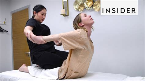 We Tried A Thai Massage Insider Beauty YouTube