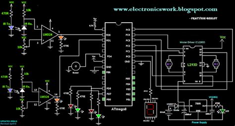 Automatic Railway Gate Control Circuit Diagram