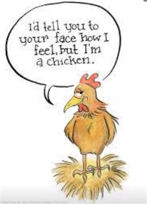 Chicken Valentine Chicken Jokes Chicken Humor Humor