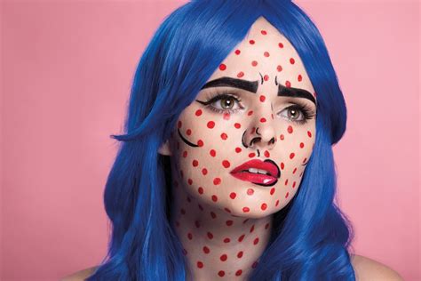 Poundland Pop Art Face Paint How To