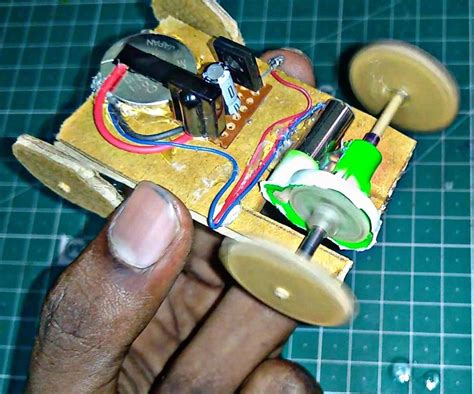 Mini Cardboard Remote Control Car 5 Steps Instructables